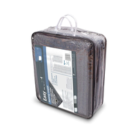 Campingmatte 500x250 cm Vorzeltmatte Bodenteppich Kunststoffnetze Wasserdichte Bodenplane Campingmatte Vorzeltteppich für Zeltcamping