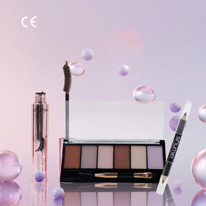 Vente flash - Ensemble de <span class=keywords><strong>maquillage</strong></span> vegan <span class=keywords><strong>bio</strong></span> écologique tout-en-un pour femmes - Palette de fards à paupières multicolores - Boîte de pinceaux - Cadeau cosmétique - Product Image 4