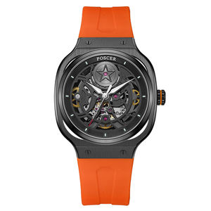 Ready Ship Montres mécaniques automatiques de sport de luxe pour hommes Classic Slim Square Design Power Reserve Feature 41mm Wholesale - Product Image 3