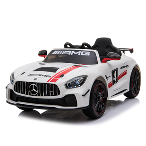 Voiture électrique pour enfants sous licence <span class=keywords><strong>Mercedes</strong></span> Benz AMG GT4 12v, deux places, voiture jouet pour enfants, vente en gros - Product Image 4