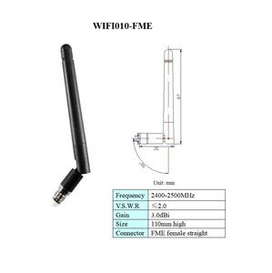 <span class=keywords><strong>Antena</strong></span> de enrutador aéreo Wifi de alta ganancia plegable de 2,4 GHz, <span class=keywords><strong>antena</strong></span> de goma rechoncha flexible omnidireccional con <span class=keywords><strong>Bluetooth</strong></span> Zigbee - Product Image 2