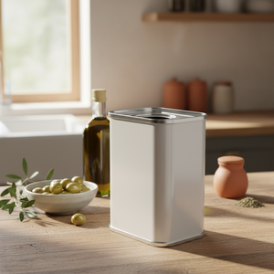 Boîte de conserve rectangulaire Kontensan K128 250 ml pour huile d'olive 43x67mm X H75mm 0,25 L Turquie - Product Image 3