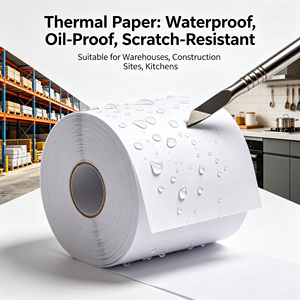 Sunkey 57mm x 80mm thermal <b>receipt</b> paper rolls for POS terminals - Product Image 4