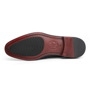 Nouvelles chaussures Oxford en cuir véritable pour hommes - Chaussures habillées confortables pour affaires avec amorti et semelles extérieures en cuir véritable - Product Image 2