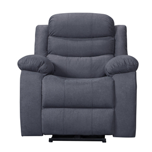 <span class=keywords><strong>Fauteuil</strong></span> inclinable manuel moderne HOMERS, siège individuel en velours, repose-pieds extensible, mouvement inclinable et basculant <span class=keywords><strong>pour</strong></span> salon - Product Image 1