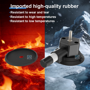 Support de caméra d'<span class=keywords><strong>action</strong></span> pour moto, ventouse robuste de 3 pouces avec pompe manuelle pour pare-brise et casque - Product Image 4