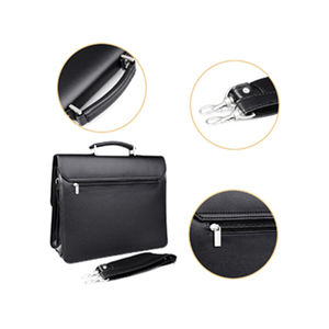Maletín <span class=keywords><strong>de</strong></span> Cuero PU para Hombre, Estilo Clásico, Maletín <span class=keywords><strong>de</strong></span> Negocios, Bolsa <span class=keywords><strong>de</strong></span> Mensajero, Maletín <span class=keywords><strong>de</strong></span> Abogado, Bolsa para Portátil <span class=keywords><strong>de</strong></span> Negocios para Hombre - Product Image 4