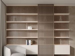 Libreria da Studio in Stile Moderno Italiano Personalizzata di Fabbrica Mobile Decorativo Credenza Scaffale Tavolo e Sedia Design Gratuito - Product Image 5