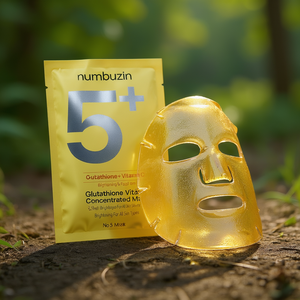 Masque concentré Numbuzin No.5+ Glutathione Vitamine C 27ml Éclaircissant pour tous types de peau - Product Image 3