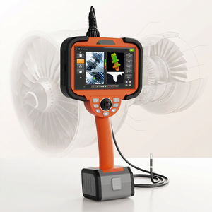 3D Measurement Industrial IP67 360HD Borescope Flexible <b>Mini</b> <b>Camera</b> 7-inch TFT Touch Screen 5X for Aerospace - Product Image 3