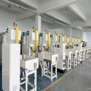 Máquina de Empaquetado de Materiales Ignífugos Multifunción de 50 Kilos, Sistema <span class=keywords><strong>Chino</strong></span> de Llenado y Sellado de Bolsas de Válvula Totalmente Automático - Product Image 2