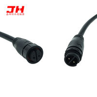 M16 2 3 4 5 6 8 pin IP67 cable de alimentación macho hembra enchufe LED conectores impermeables al aire libre