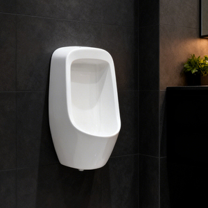 <span class=keywords><strong>Urinoir</strong></span> mural en céramique blanche, fabriqué à partir de porcelaine vitreuse haute densité, cuit à haute température, pour sanitaires. - Product Image 6