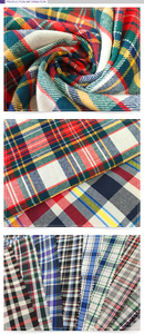 Telas de franela teñidas de hilo para hombres, 100% algodón, camisa <span class=keywords><strong>Y</strong></span>/<span class=keywords><strong>D</strong></span>, barata, CVC, pijamas de franela, lote disponible - Product Image 4