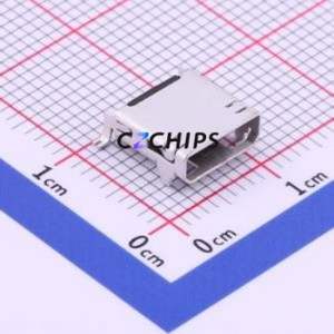 U-M-12DS-W-1 USB Connector SMD Connector Mini-A Horizontal Mount 12P 1 - Product Image 1