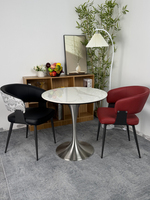 Juegos de mesa de diseño moderno y simple de madera maciza de estilo nórdico