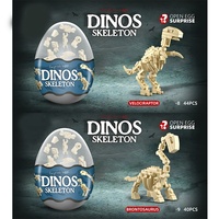 Bloques de construcción de dinosaurios, minijuegos de bloques de construcción, figuras, bloques de construcción, juguetes para niños