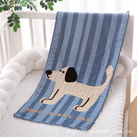 Soft Woven Cotton Gauze Adult Bath Towel Large Lightweight Absorbent Quick Dry Home Use