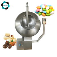 GUSU Machine d'enrobage multifonctionnelle de noix, d'amandes et de chocolat de 1000mm Machine d'enrobage de bonbons et de sucre d'arachide