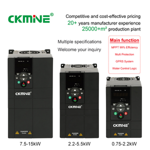CKMINE Hybrid <b>Solar</b> <b>Pump</b> OEM ODM 7.5kw 10 5.5kw 4kw 2.2kw Water Agricultural Off Grid Vfd Frequency Control Drive SP800 Series 0 - Product Image 2