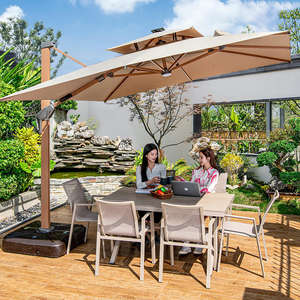 [Toldo de poliéster de 280 gramos] Diseños de mango múltiple Jardín/Hotel/Cafetería/Restaurante/<span class=keywords><strong>Patio</strong></span>/Promoción de paraguas de <span class=keywords><strong>patio</strong></span> - Product Image 5