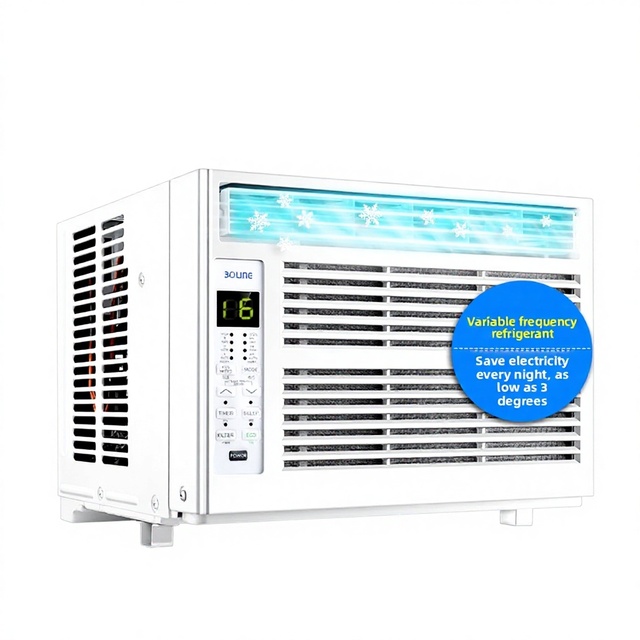 Window Air Conditioner 1 HP 15PH Large Single-Cooling Inverter All-in-One Unit KC-26YXE 12-Month Warranty Commercial Export