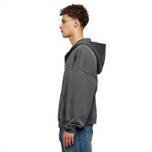 Premium Quality Trendy Casual Pullover <b>Hoodies</b>, <b>Soft</b> Cotton Streetwear Sweatshirts, Custom Logo Wholesale Men's Apparel - Product Image 5