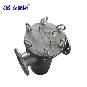 Filtro de Cesta Industrial Kres con Conexión de Brida para Tratamiento de Agua, Eliminación de Partículas, Ligeramente Corrosivo - Product Image 1