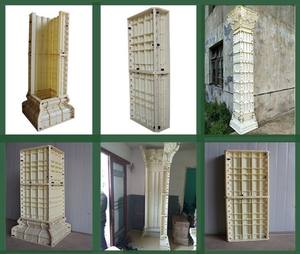 2022 yeni dekoratif plastik beton roma parlak yuvarlak ayağı kalıp - Product Image 3