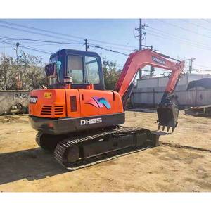 Miniexcavadora sobre orugas Doosan de segunda mano, excavadora sobre orugas, DH55 Dx55 DH60, excavadora Doosan de segunda mano, DH55 Dx55 DH60, excavadora Doosan en miniatura - Product Image 6