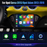 Autoradio Android avec écran IPS capacitif, caméra de recul, logo personnalisé disponible, pour Opel Corsa 2015, Opel Adam 2013-2016
