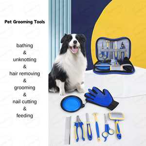 Kit de Aseo Profesional Multifuncional 8 en 1, Juego de Cepillos para Perros y Mascotas con Bolsa de Almacenamiento, Kit de Eliminación de Pelo de Mascotas - Product Image 6