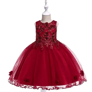 Vestido de princesa para niñas, de algodón, de buena calidad, a la moda, 2019