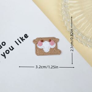 แผ่นปักลายการ์ตูนน่ารักขนาด 2.1-3.5 ซม. รีดติดเสื้อผ้า ของตกแต่งเสื้อผ้า DIY สั่งซื้อจำนวนมาก - Product Image 2