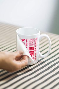 Tazas de porcelana de cerámica para café, tazas modernas en blanco impresas, con logotipo de sublimación, a precio liso, hechas a medida, <span class=keywords><strong>15</strong></span> <span class=keywords><strong>Oz</strong></span> - Product Image 4