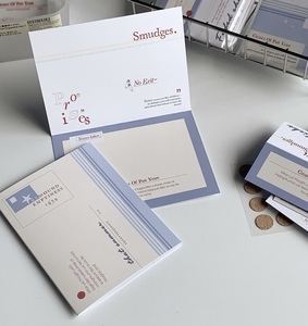 Design Semplice Adatto per Banchetti Nuziali, San Valentino, ecc. Biglietti d'auguri pieghevoli personalizzabili. - Product Image 6