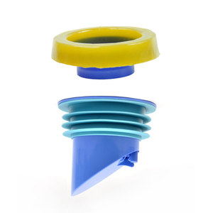 Triple Protection Refoulement Toilette Bride Joint En Caoutchouc Joint <span class=keywords><strong>Anti</strong></span>-Odeur <span class=keywords><strong>WC</strong></span> <span class=keywords><strong>Clapet</strong></span> <span class=keywords><strong>Anti</strong></span>-<span class=keywords><strong>Retour</strong></span> Cuvette De Toilette Anneau De Cire - Product Image 1