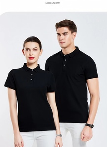 Chemises polo piqué de haute qualité pour hommes, douces, respirantes, à manches courtes, style smart casual, pour le golf, avec logo brodé personnalisé, vente en gros OEM - Product Image 3