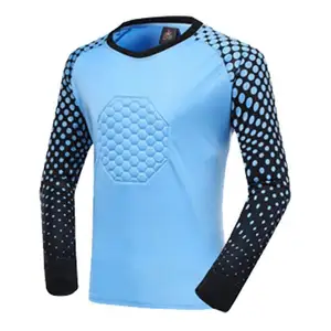 2023新设计长袖成人比赛训练足球守门员球衣男子守门员制服套装