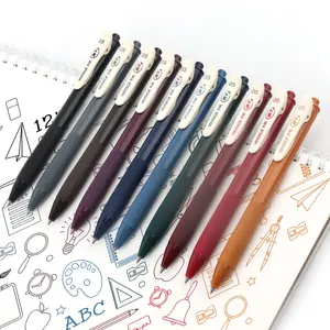 Quick Dry Retro Color Gel Ink Pens 0.5mm Vintage Pens for Journaling DIY Gift Card Coloring Drawing School Office Supplies