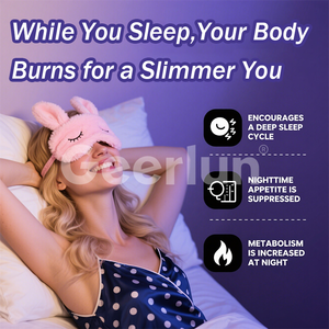 Capsules OEM nuit perte de poids à base de plantes supplément racine de valériane coupe-appétit mélatonine brûleur de graisse pour les femmes - Product Image 2