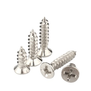 Phillips Countersunk Self Tapping Screws Metric 5mm Sink Head Cross Drive Tapping Screws For Wood And Metal Fixing - Product Image 1