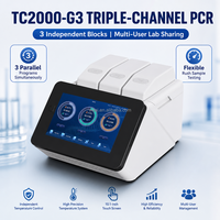 Machine de PCR à gradient thermique WEIAI à 96 puits, simple, double ou triple canal, pour l'amplification de l'ADN des animaux, des oiseaux et des gènes agricoles en laboratoire