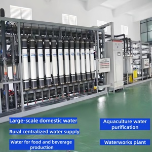 อุปกรณ์กรองน้ำแบบอัลตราฟิลเตรชั่น ระบบประปาส่วนกลางในชนบท น้ำใช้ในครัวเรือนขนาดใหญ่ - Product Image 3