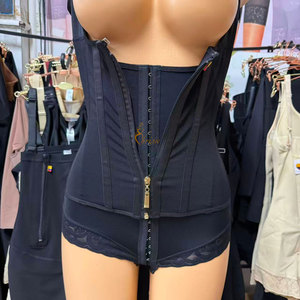 Faja colombiana moldeadora de cuerpo de alta compresión con 9 varillas de acero, postquirúrgica, adelgazante - Product Image 2