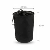 Panier à linge pliable avec cordon de serrage, sac de rangement portable pour extérieur, pour pinces à linge, articles divers, organisateur domestique