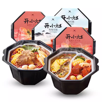 Nourriture auto-chauffante marmite instantanée chinoise célèbre repas auto-chauffants