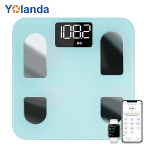 180kg Công suất đa màu sắc hộ gia đình điện tử phòng tắm có trọng lượng quy mô thành phần cơ thể thông minh cơ thể chất béo quy mô - Product Image 1
