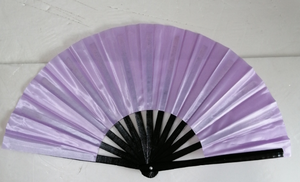 พัดลมไทชิกังฟูจีนแบบพับได้สีทึบสำหรับเทศกาลเต้นแบบ EDM ของขวัญในโบสถ์ - Product Image 4