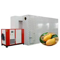 Nieuwe type industriële warmtepomp mango droogmachine automatische multifunctionele grote capaciteit fruitdroger directe verkoop